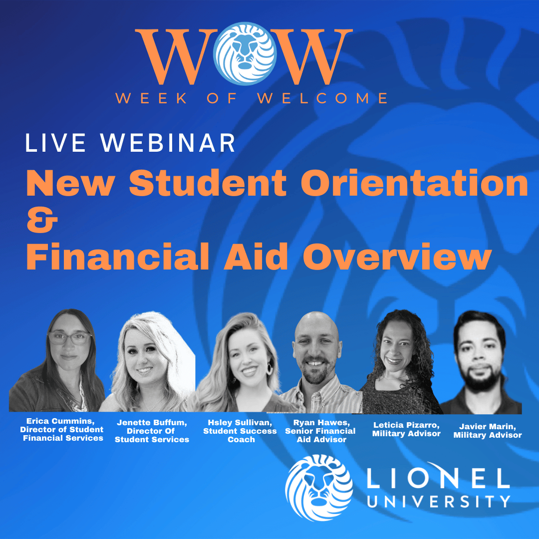 Lionel University Week of Welcome