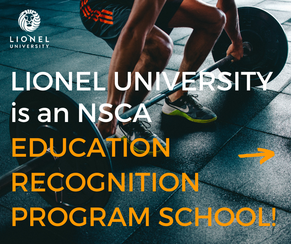 Lionel University is an NSCA ERP School